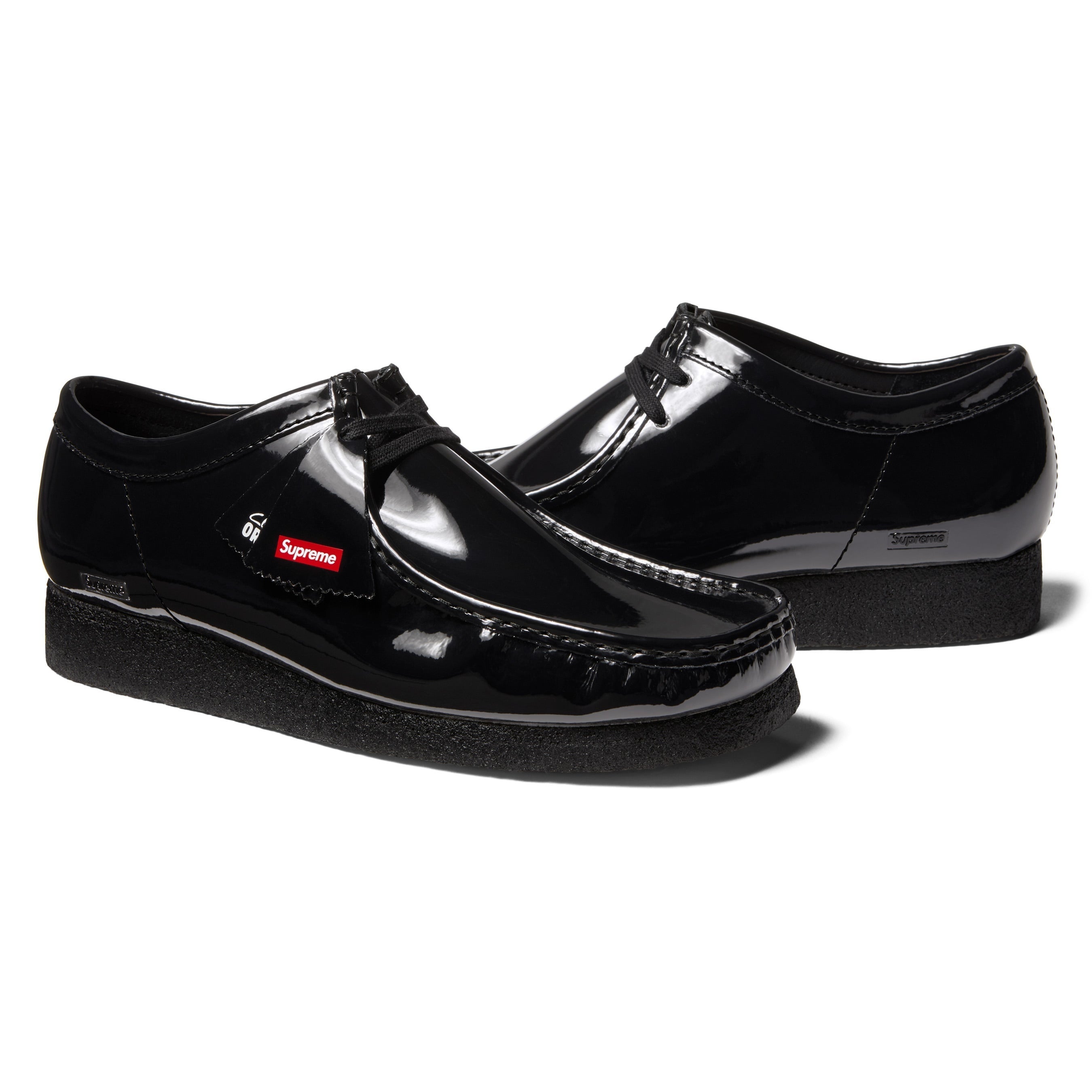Supreme®/Clarks Originals® Patent Leather Wallabee® view 4